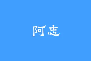 阿志