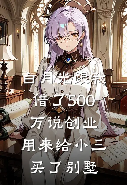 白月光跟我借了500万说创业，用来给小三买了别墅(贺铮钟琳)完本小说大全_完本热门小说白月光跟我借了500万说创业，用来给小三买了别墅贺铮钟琳