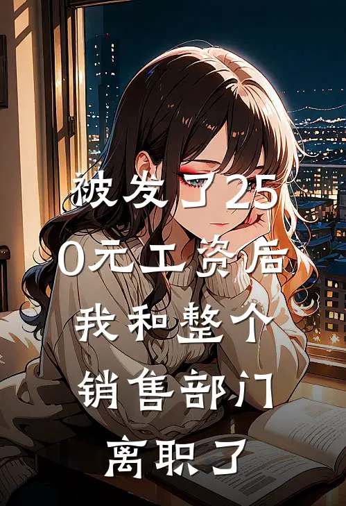 被发了250元工资后，我和整个销售部门离职了(林飒红姐)最热门小说_小说完整版被发了250元工资后，我和整个销售部门离职了林飒红姐