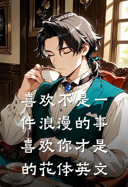 喜欢不是一件浪漫的事,喜欢你才是的花体英文