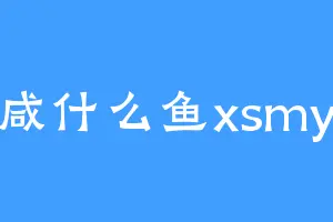 咸什么鱼xsmy