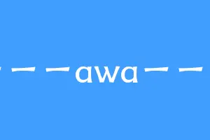 一一一awa一一一