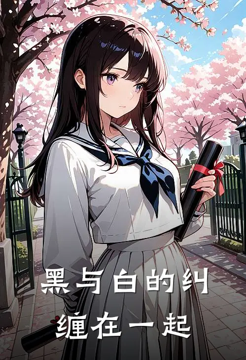 黑与白的纠缠在一起