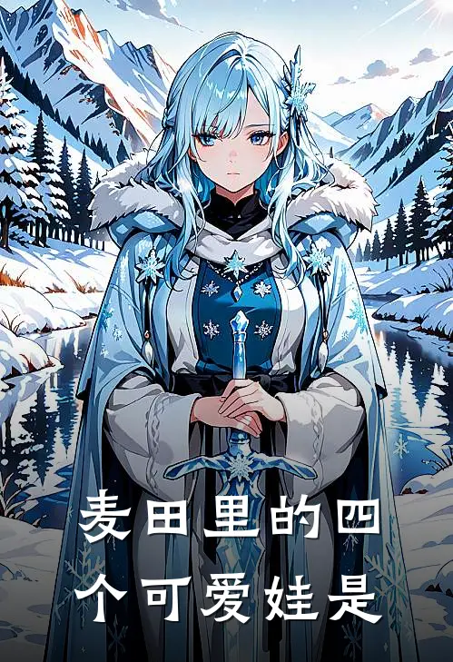 麦田里的四个可爱娃是